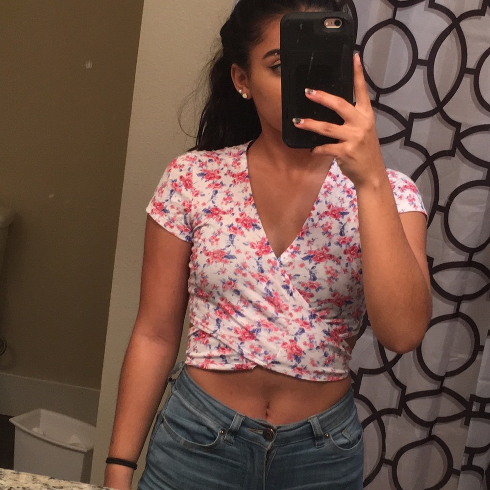 Floral Crop Top